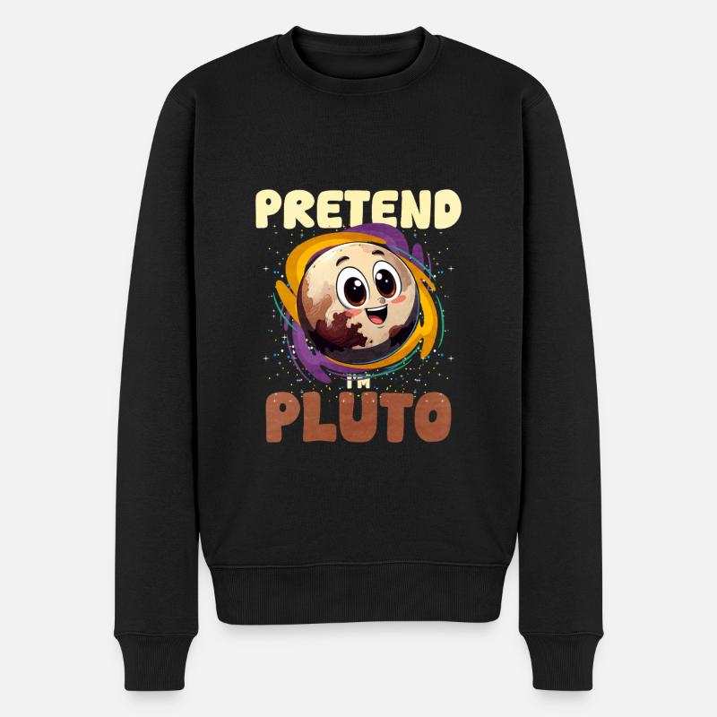 Pluton - Pull Premium bio Homme - noir