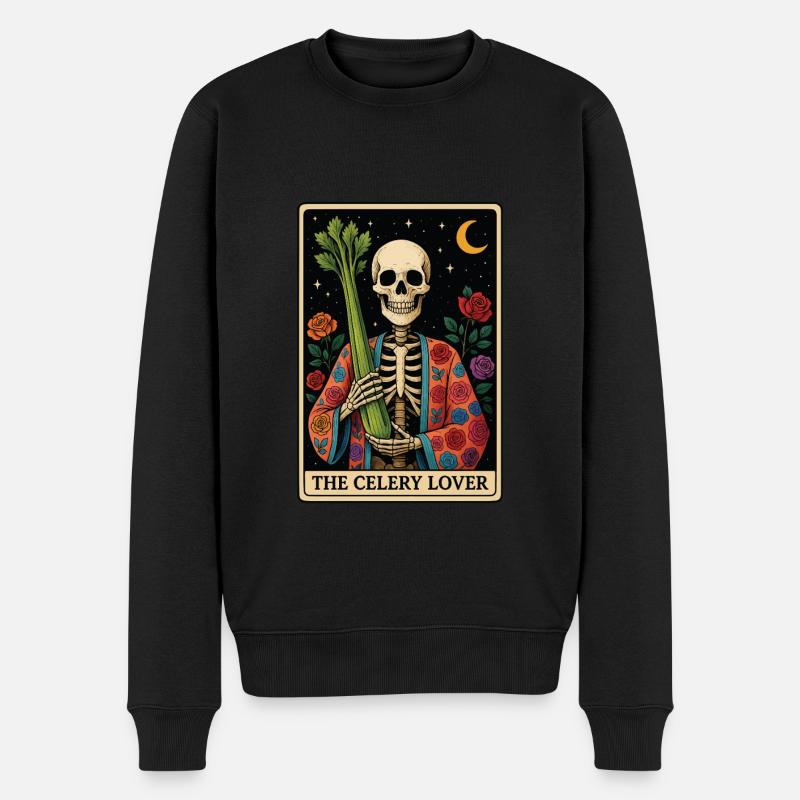 Tarot au céleri - Pull Premium bio Homme - noir