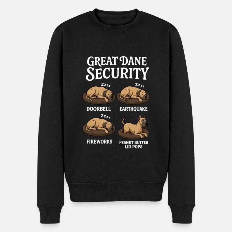 Dogue allemand - Pull Premium bio Homme - noir
