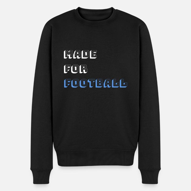 Made for Football - Pull Premium bio Homme - noir