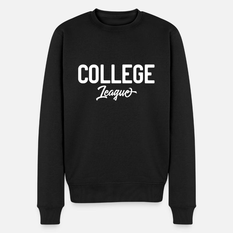 Ligue universitaire - Pull Premium bio Homme - noir