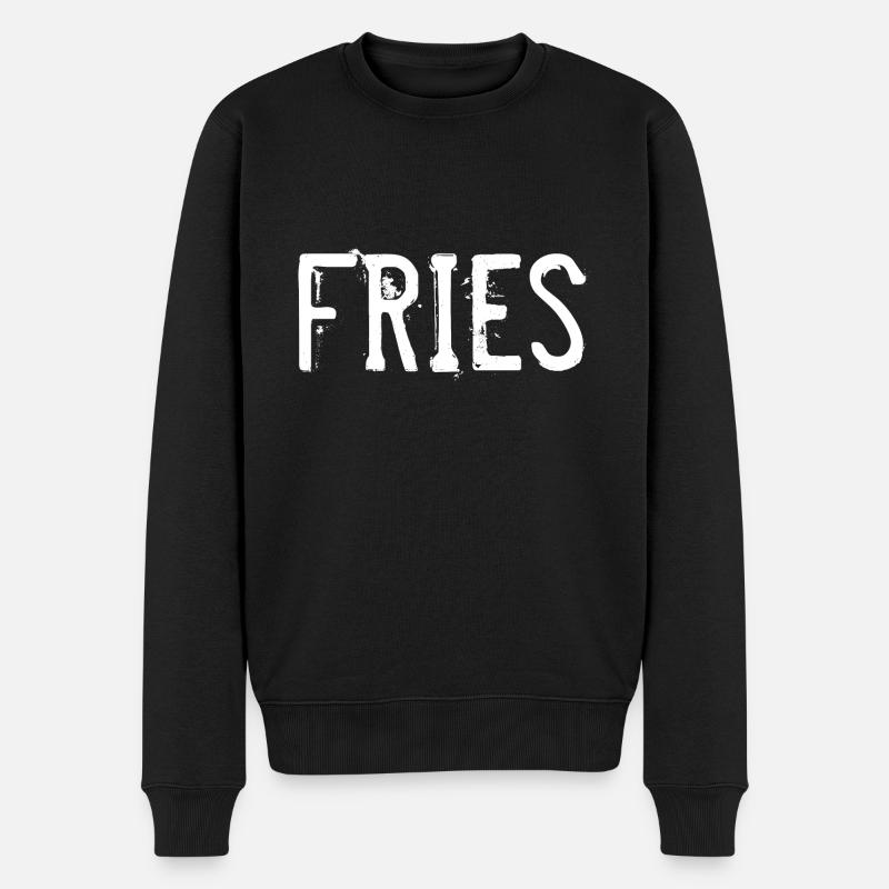 Frise - Pull Premium bio Homme - noir