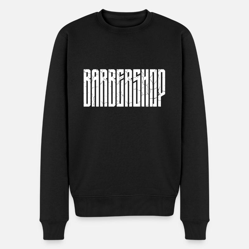 Coiffeur - Pull Premium bio Homme - noir