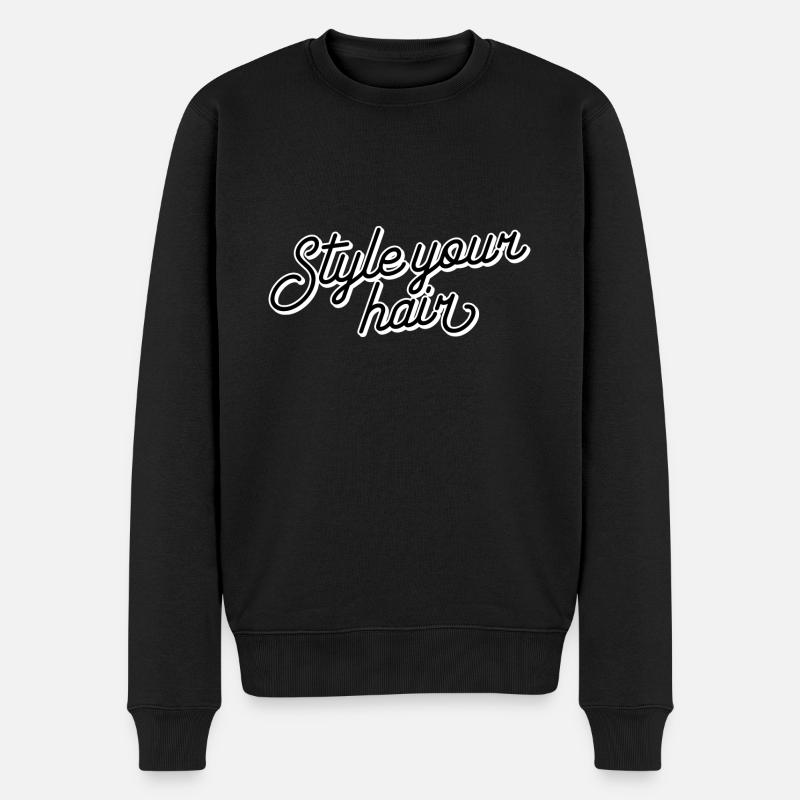 Coiffez vos cheveux - Pull Premium bio Homme - noir