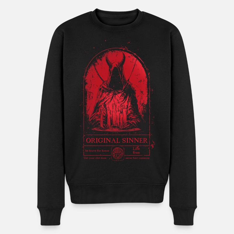 Pécheur Originel - Pull Premium bio Homme - noir