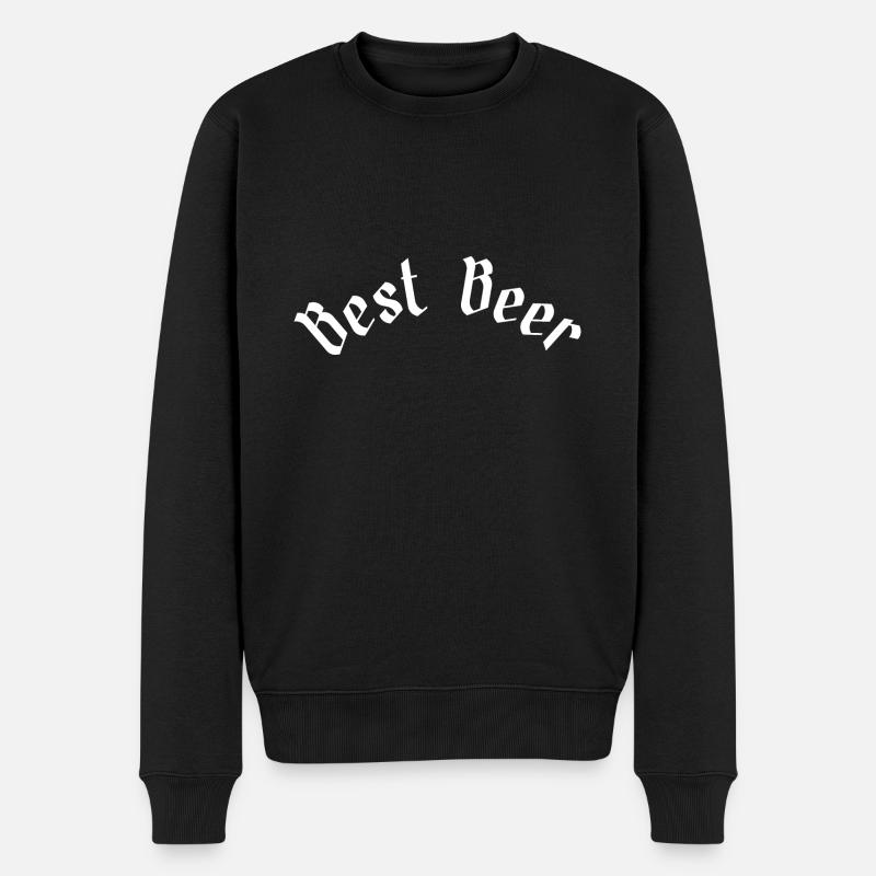Meilleure bière - Pull Premium bio Homme - noir