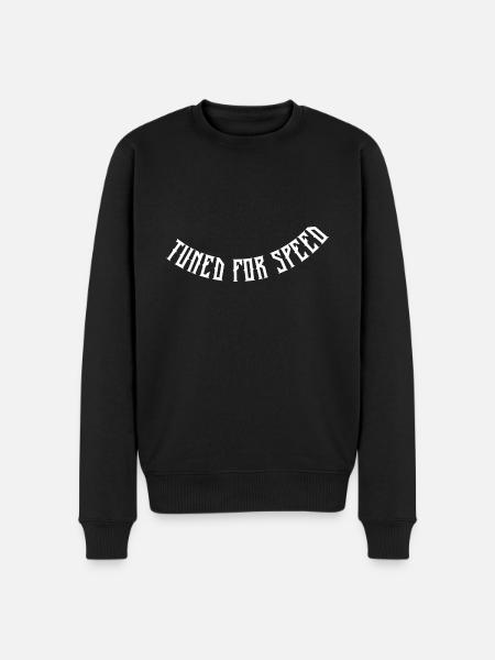 Tuned for speed - Men's Premium Organic Jumper - black