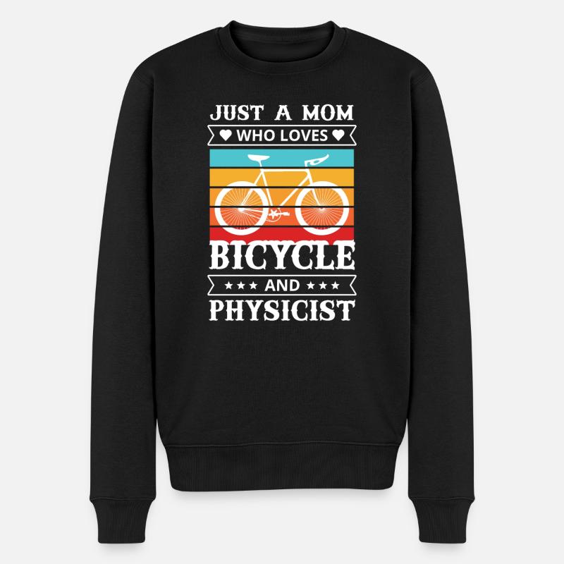Ebike Mathématiques Physique Nerd - Pull Premium bio Homme - noir