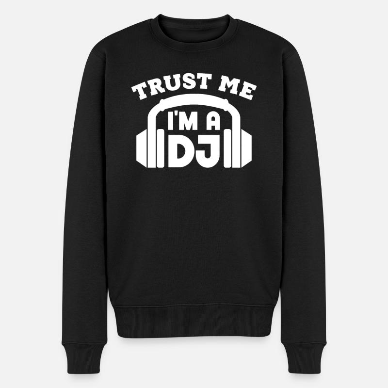 Synthétiseur Dj Instrument Dicton - Pull Premium bio Homme - noir