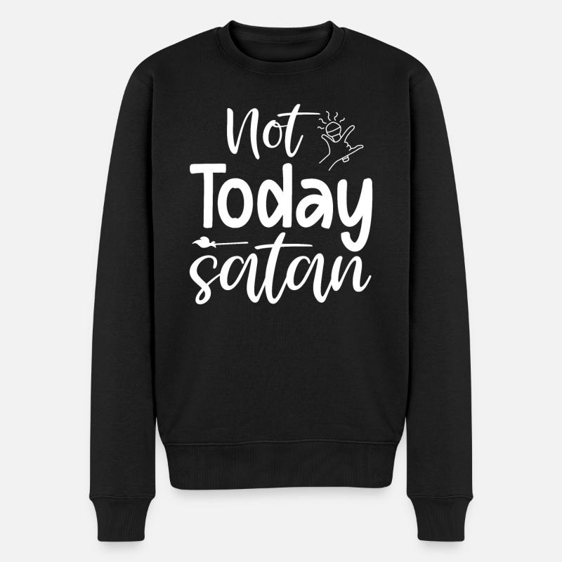 Dicton sarcastique - Pull Premium bio Homme - noir
