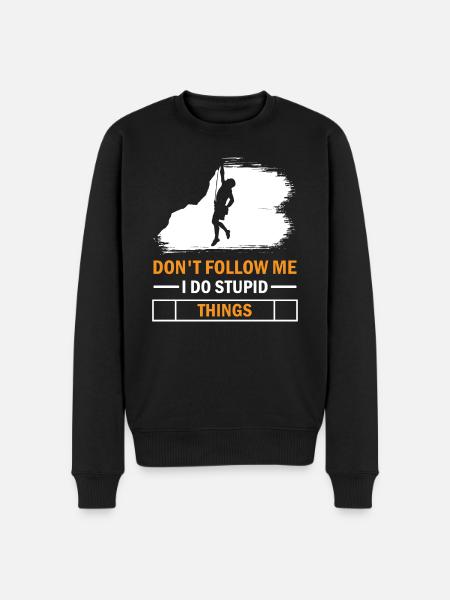 Escalade Escalade Solo Escalade Femmes - Pull Premium bio Homme - noir