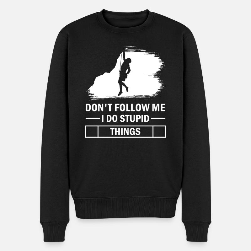 Escalade Escalade Solo Escalade Femmes - Pull Premium bio Homme - noir
