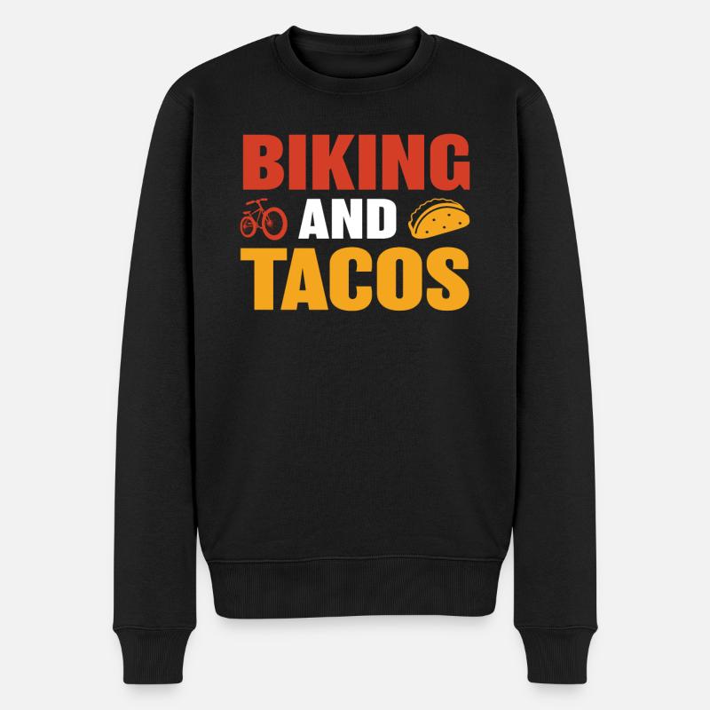 Vélo VTT Taco VTT - Pull Premium bio Homme - noir