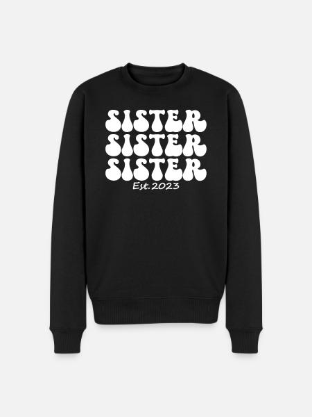 Sister 2023 - Men's Premium Organic Jumper - black