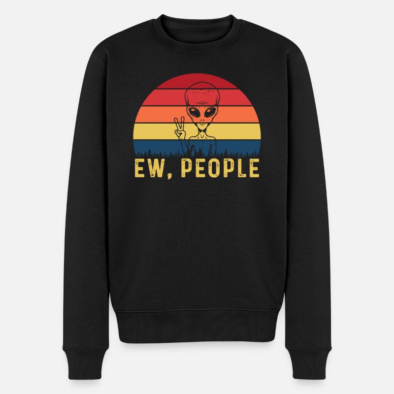 Galaxie extraterrestre extraterrestre - Pull Premium bio Homme - noir