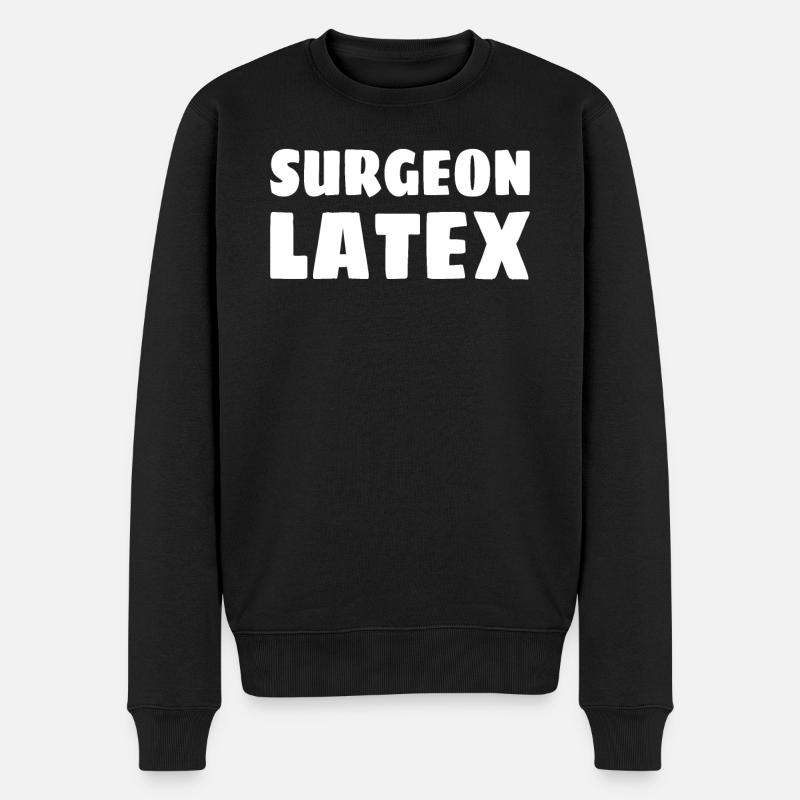 Chirurg Amputation Geschenk Arzt Medizin Doktor - Männer Premium Bio Pullover - Schwarz