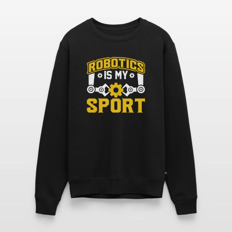 Robot Programmer Automation Technician Men's Premium Organic Jumper
