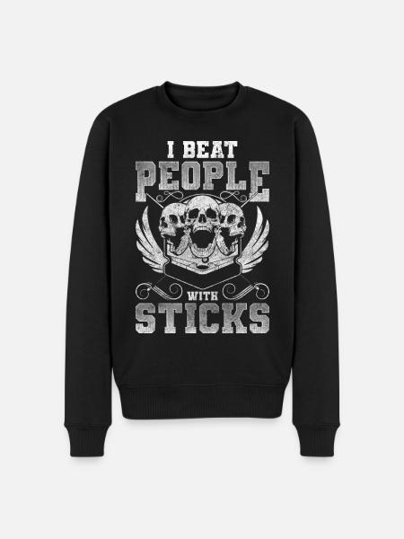 Billiard Player Ball The Master - Men's Premium Organic Jumper - black