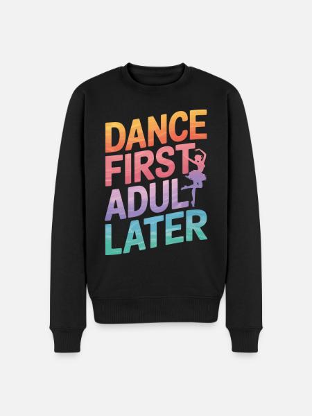 Dancing Dancers Dancing - Men's Premium Organic Jumper - black
