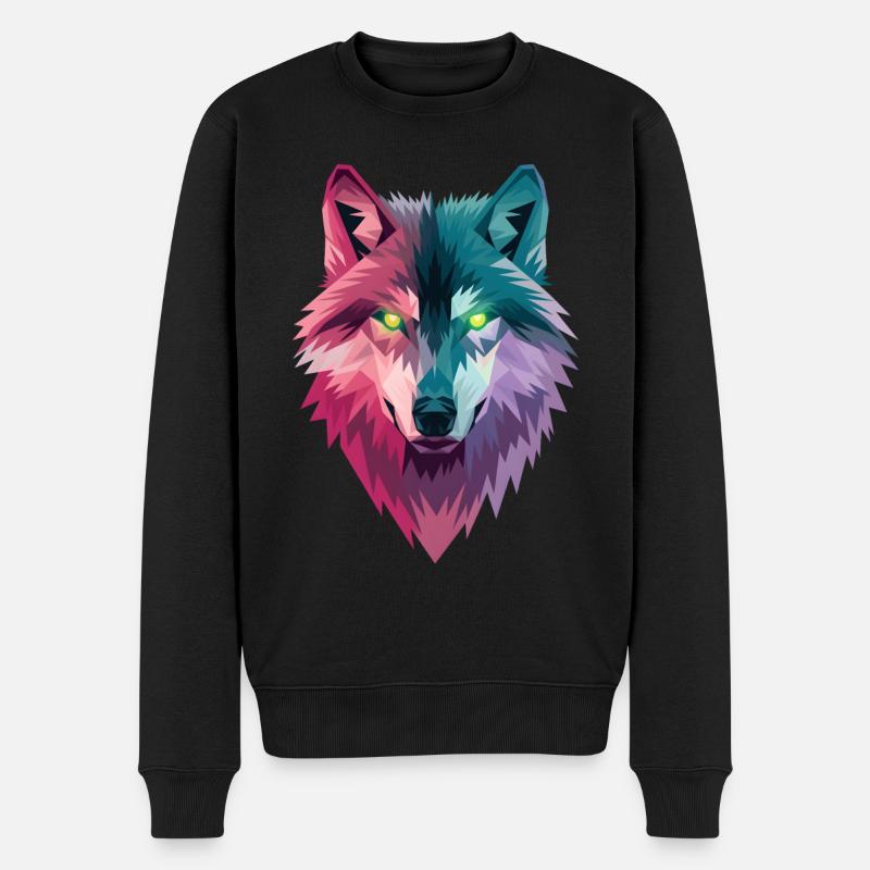 Loup - Pull Premium bio Homme - noir