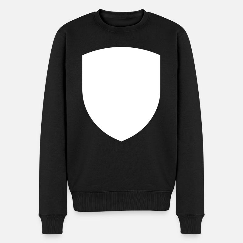 Wappen - Männer Premium Bio Pullover - Schwarz