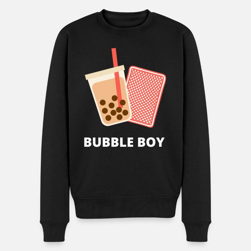Bubble boy - Pull Premium bio Homme - noir