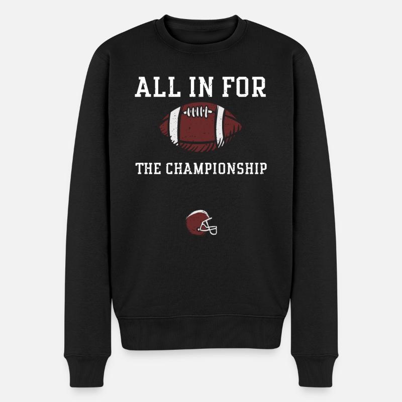 Tout pour le championnat - Pull Premium bio Homme - noir