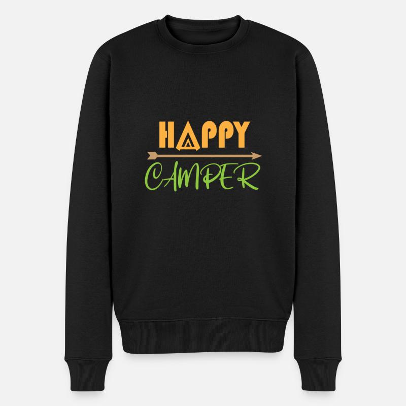 Camping-car camping-car heureux - Pull Premium bio Homme - noir