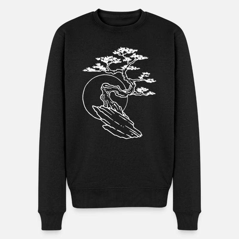 Bonsaï Japon Arbre - Pull Premium bio Homme - noir