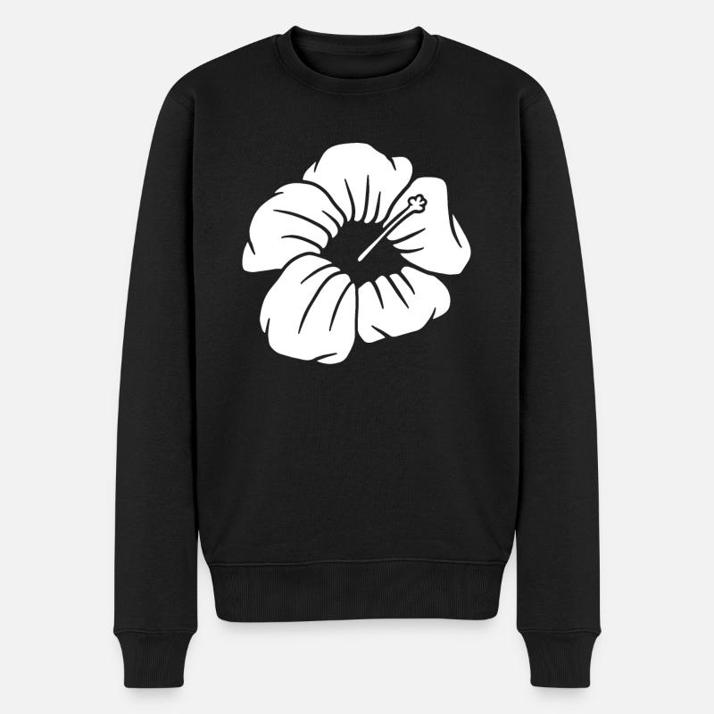 Fleur - Pull Premium bio Homme - noir