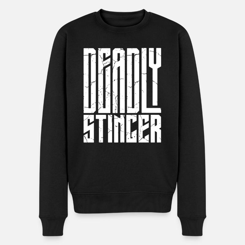 Stinger mortel - Pull Premium bio Homme - noir
