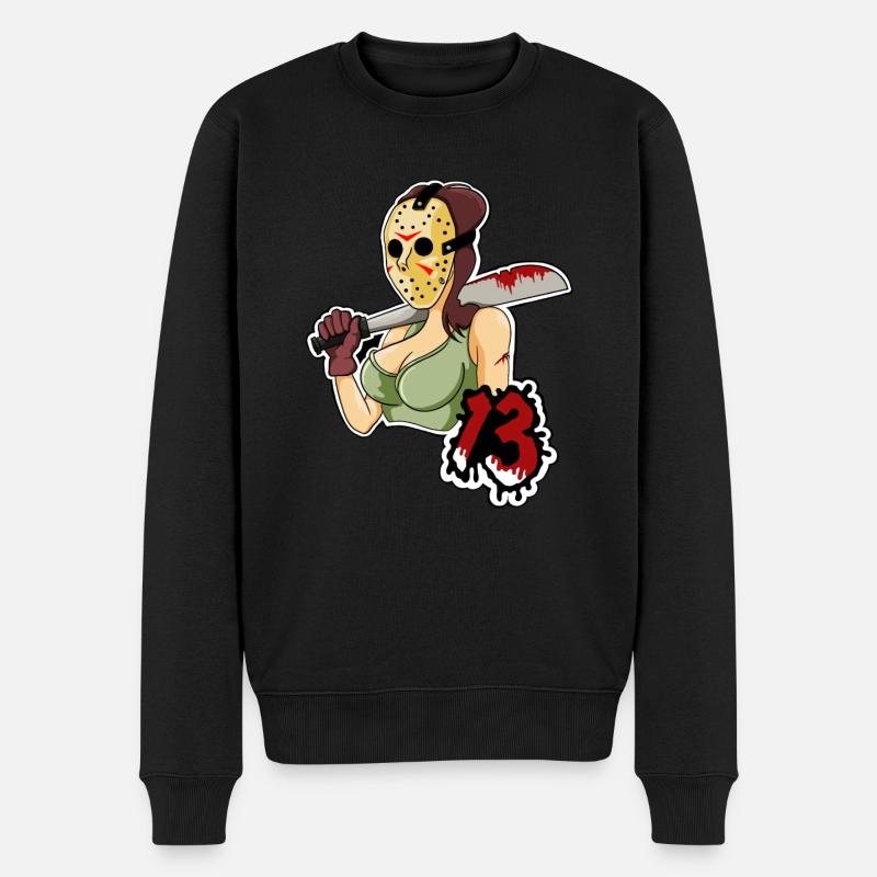 Lady 13 - Pull Premium bio Homme - noir