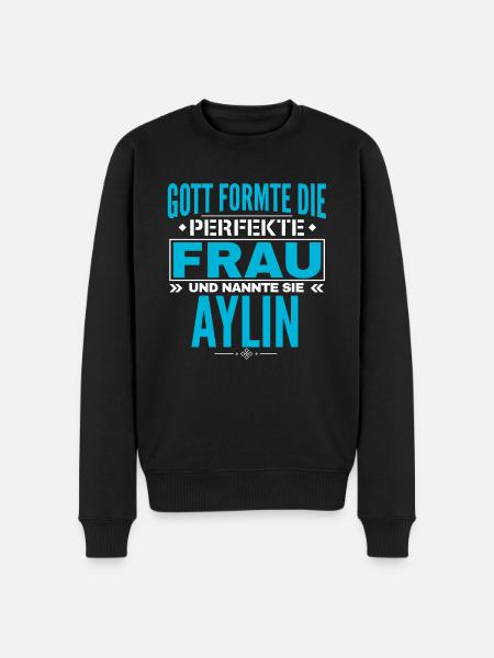 Conception du nom Aylin - Pull Premium bio Homme - noir