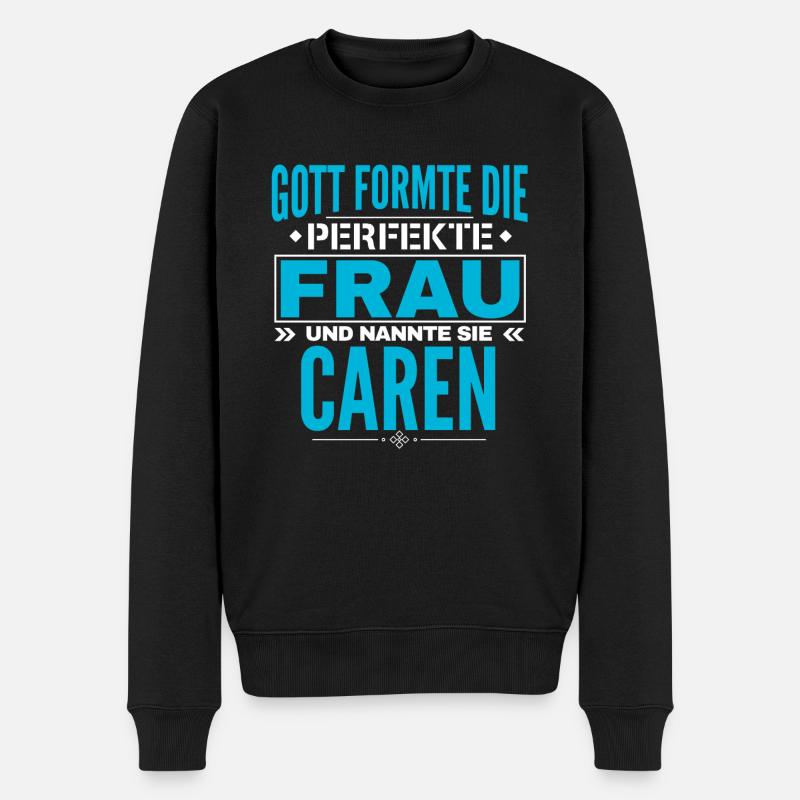 Conception du nom Caren - Pull Premium bio Homme - noir