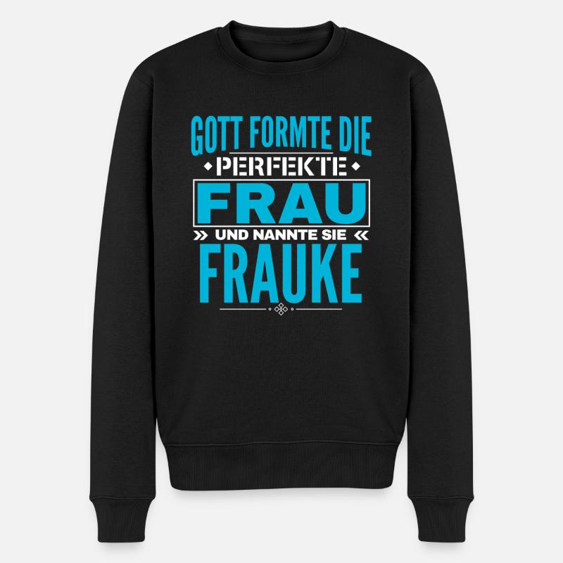 Conception du nom Frauke - Pull Premium bio Homme - noir