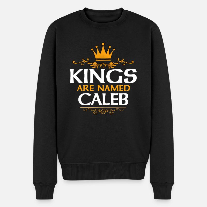 Caleb - Pull Premium bio Homme - noir