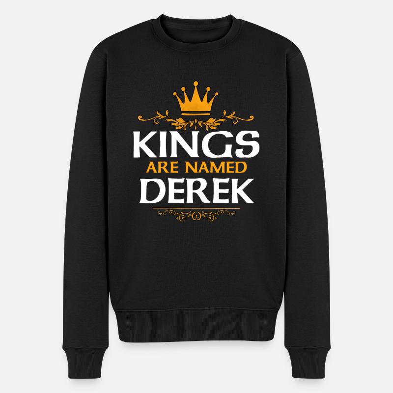 Derek - Pull Premium bio Homme - noir