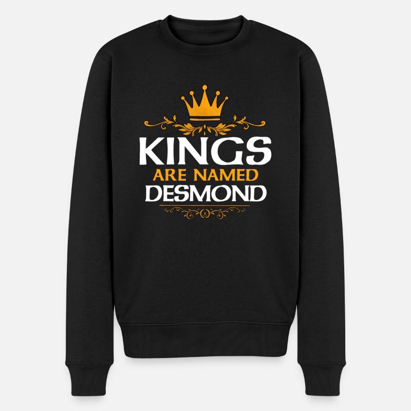 Desmond - Pull Premium bio Homme - noir