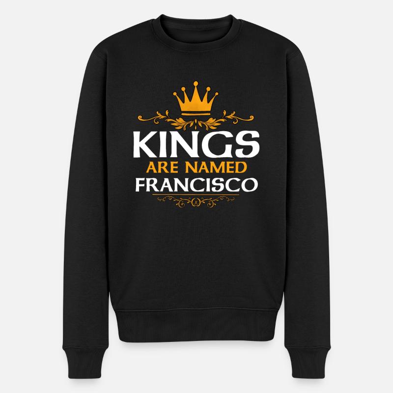 Francisco - Pull Premium bio Homme - noir