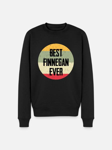 Best Finnegan Ever - Men's Premium Organic Jumper - black