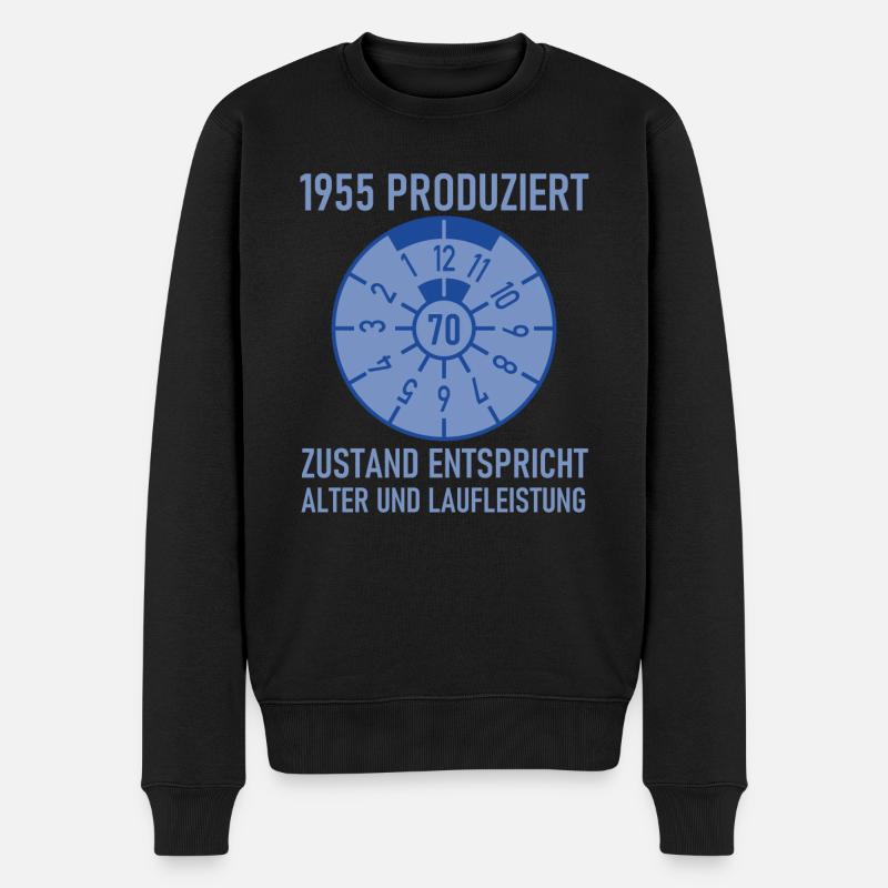HU Zustand entspricht Alter und Laufleistung Autol - Männer Premium Bio Pullover - Schwarz