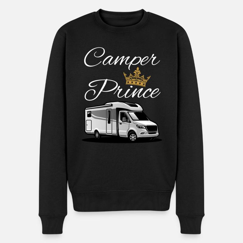 Camper Prince-Camper Prince - Pull Premium bio Homme - noir