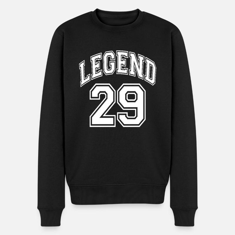 Légende 29 - Pull Premium bio Homme - noir