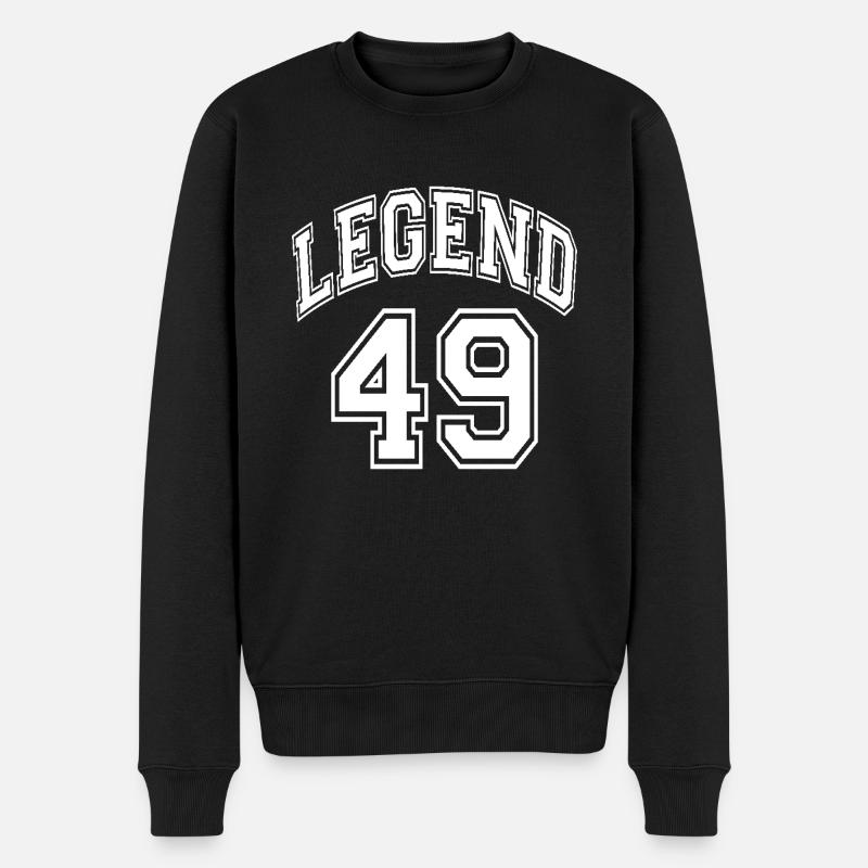 Légende 49 - Pull Premium bio Homme - noir