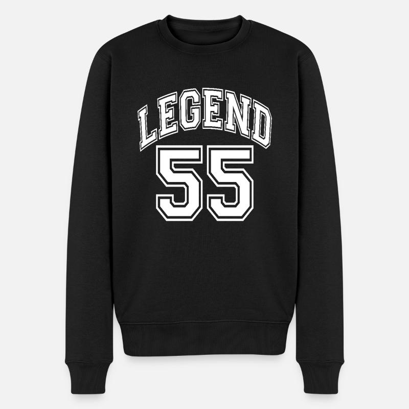 Légende 55 - Pull Premium bio Homme - noir