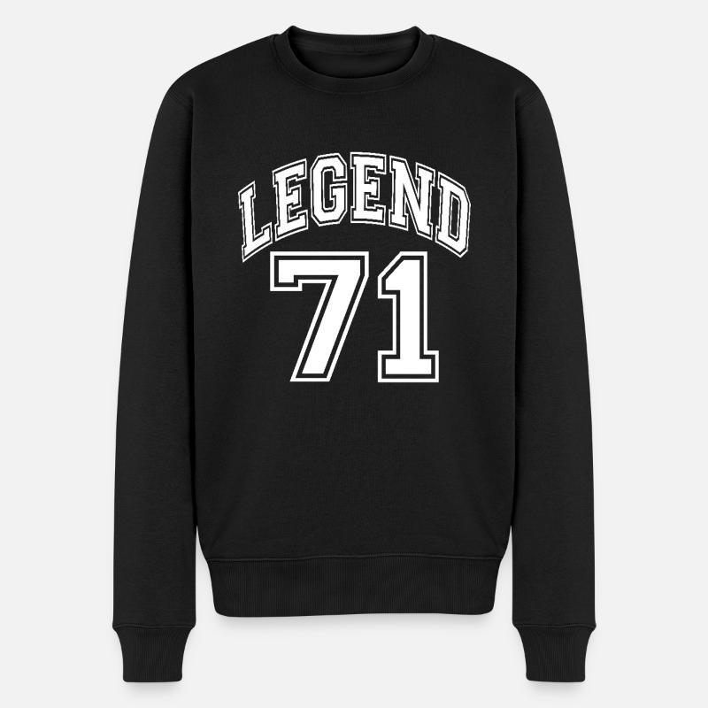 Légende 71 - Pull Premium bio Homme - noir