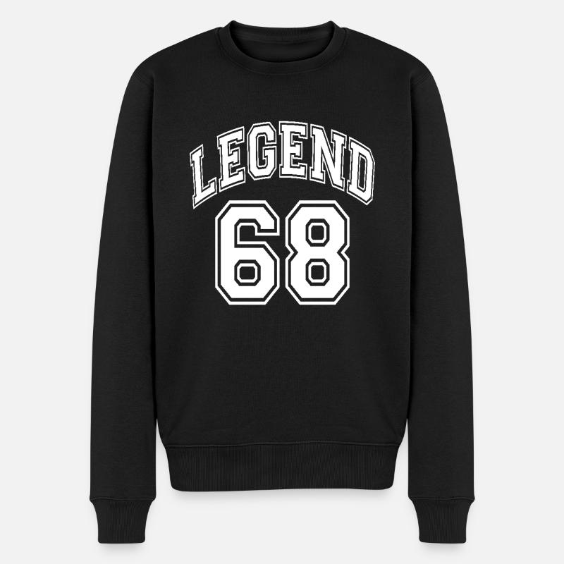Légende 68 - Pull Premium bio Homme - noir