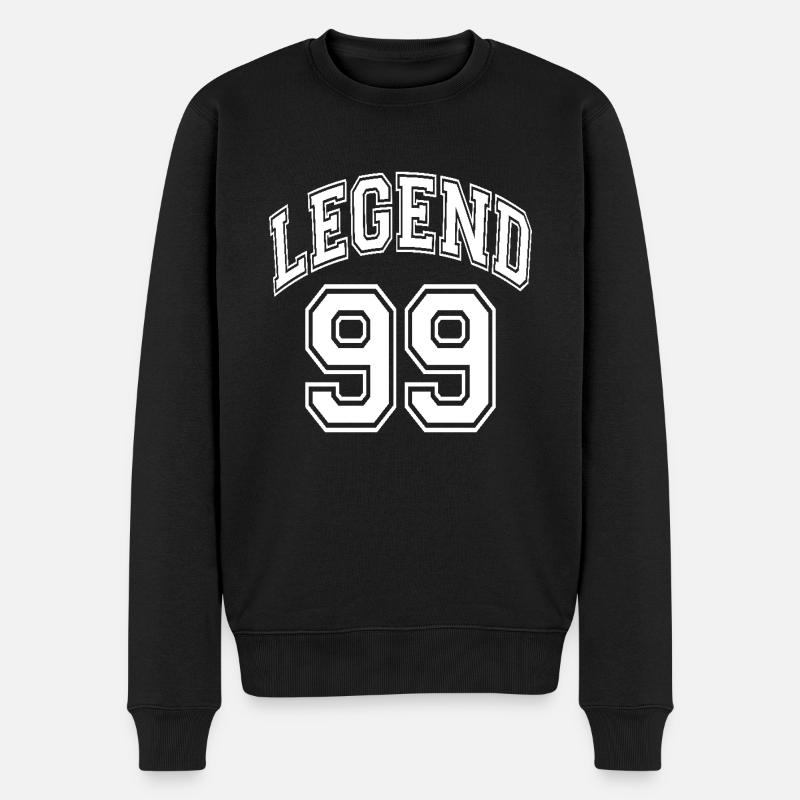 Légende 99 - Pull Premium bio Homme - noir