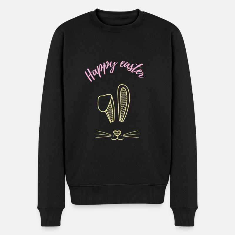 Cadeau oriental heureux - Pull Premium bio Homme - noir