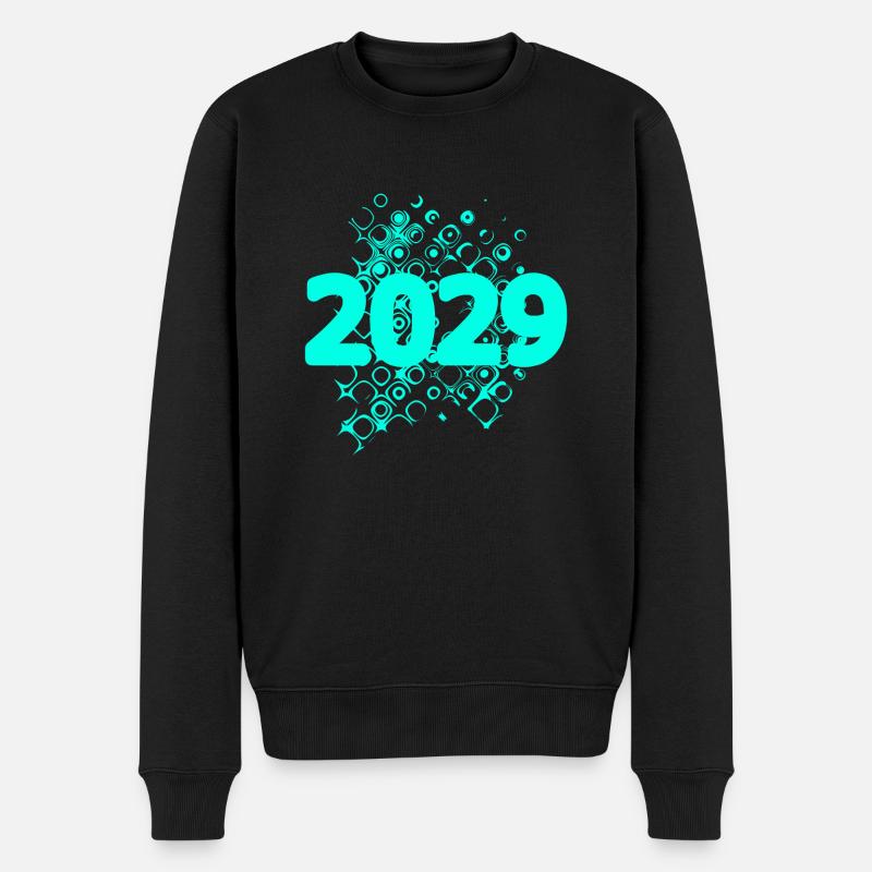 2029 2029 - Männer Premium Bio Pullover - Schwarz